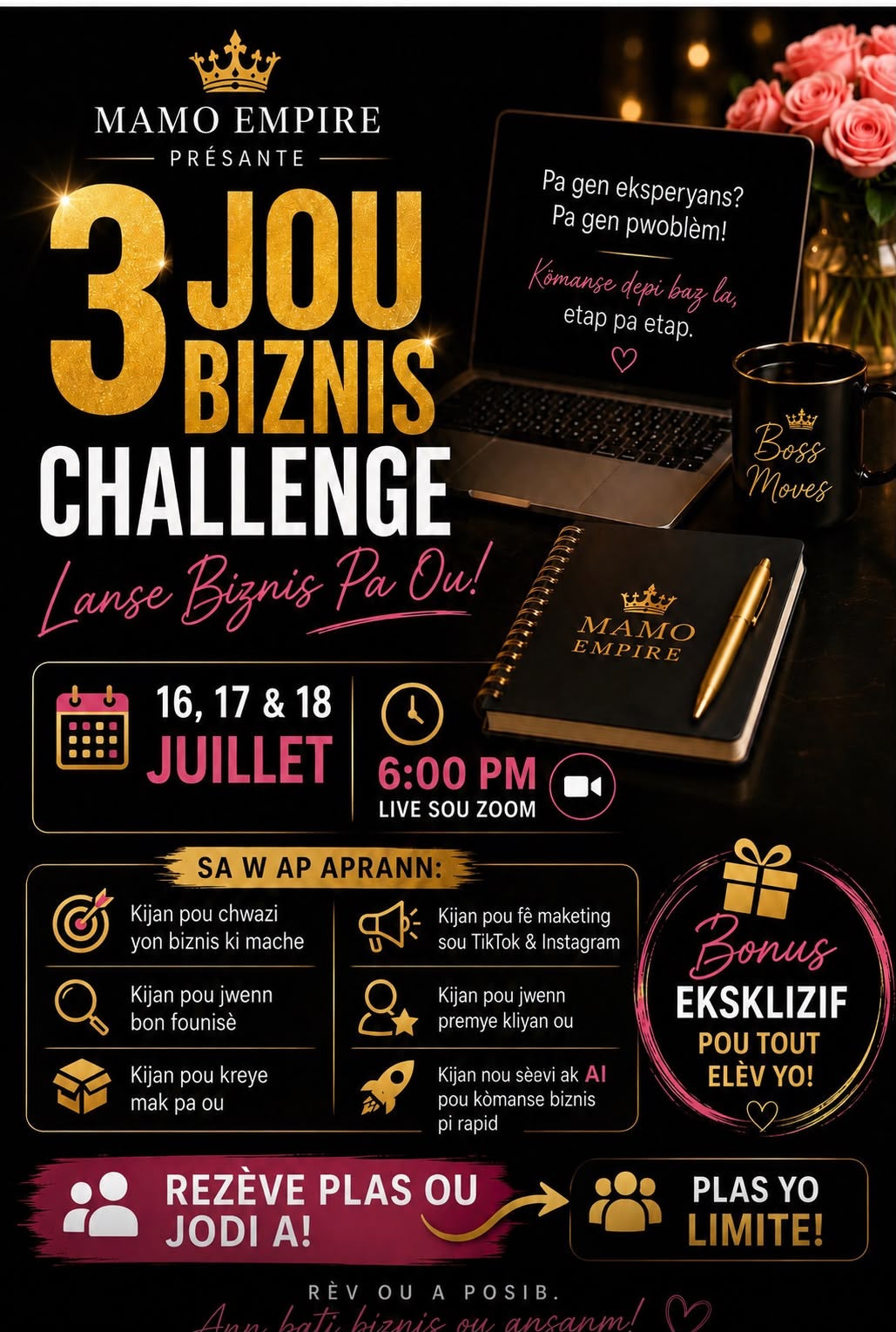 3 jou klas challenge