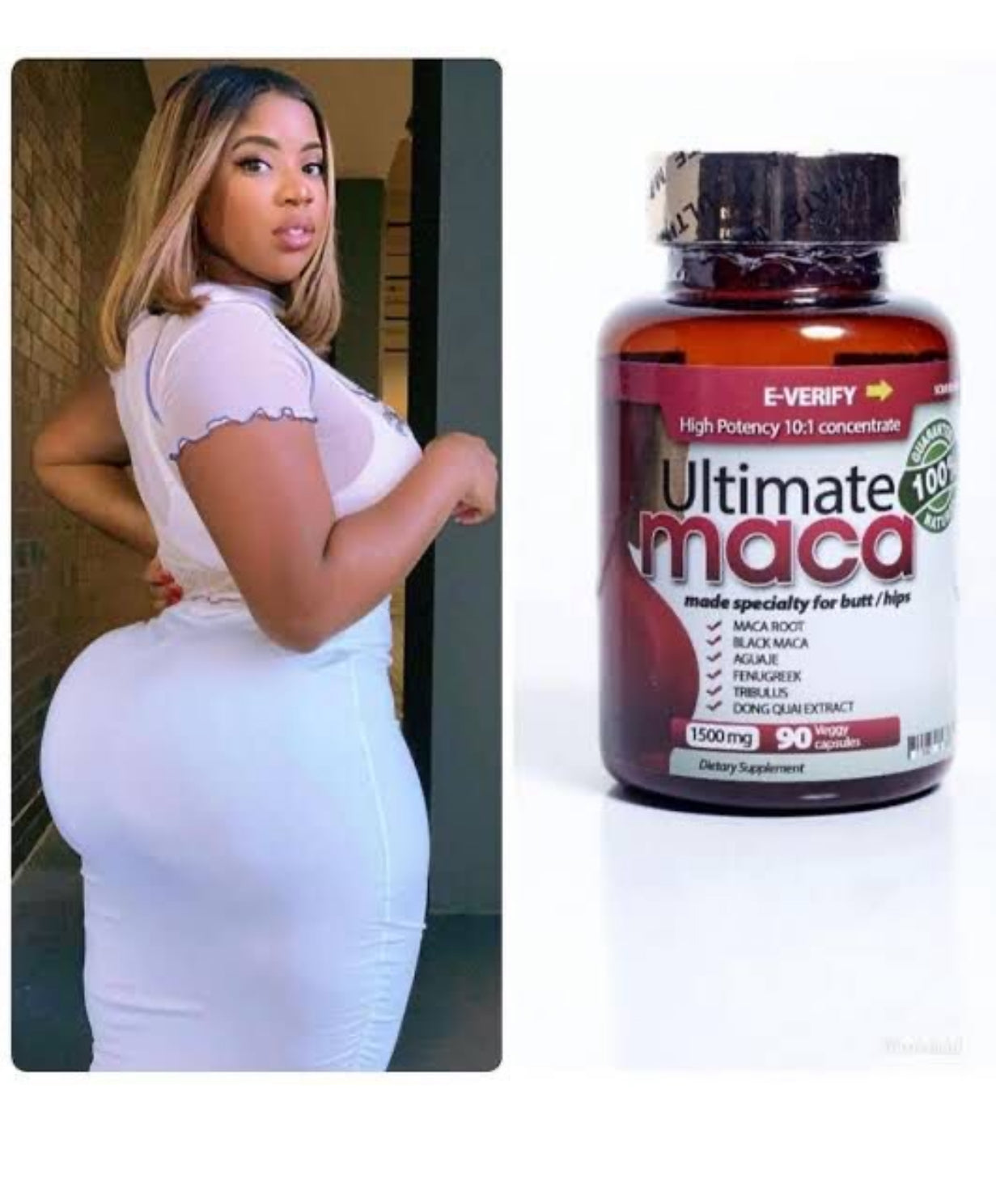 Curve Maca Plus – Booty Enhancement Gummies 🍑