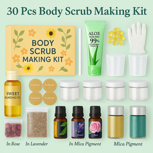 33-Piece Body Scrub Making Kit