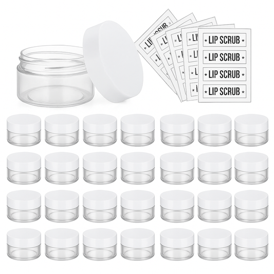 Lip Scrub Container Small – 25 Pack