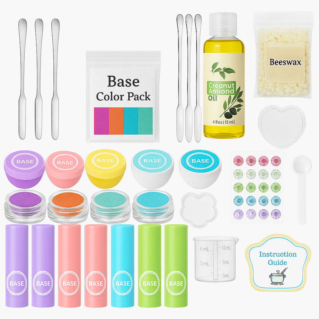 Color-Changing Lip Balm Making Class Kit