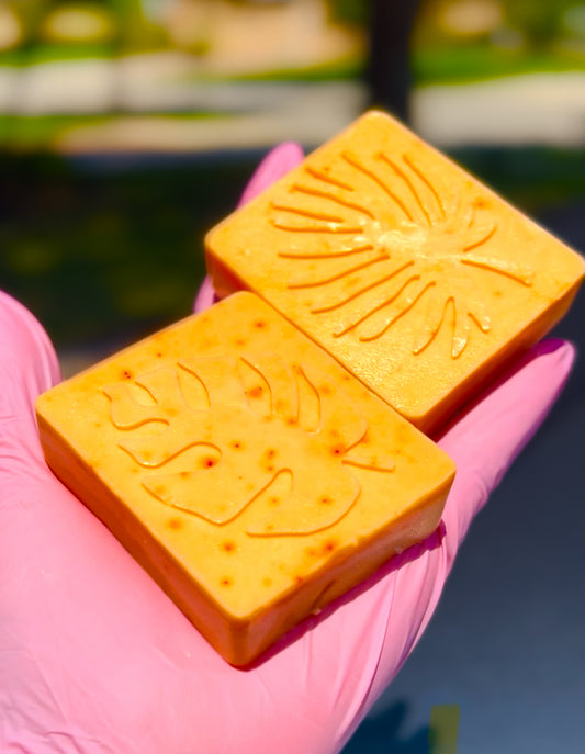 Golden Glow Carrot Soap – Brightening & Hydrating