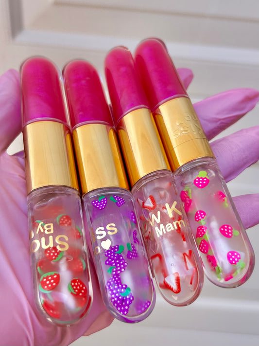 Juicy Strawberry Shine – Sweet & Glossy (2 sides)