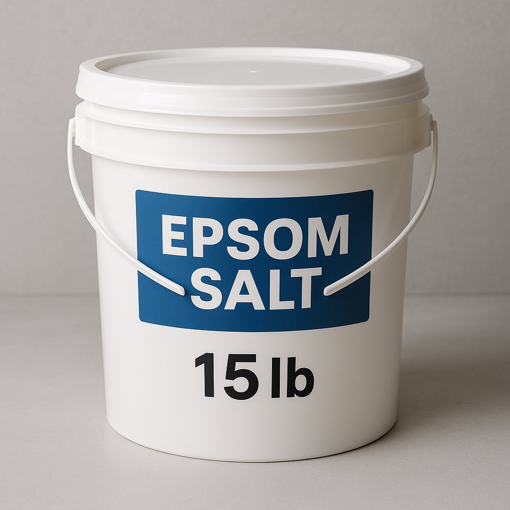 Epsom Salt – 15 lb Bucket