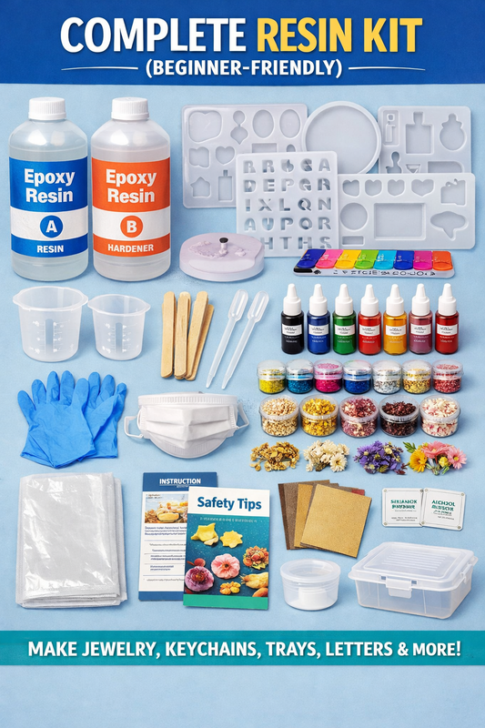 Complete Resin box– Beginner Friendly