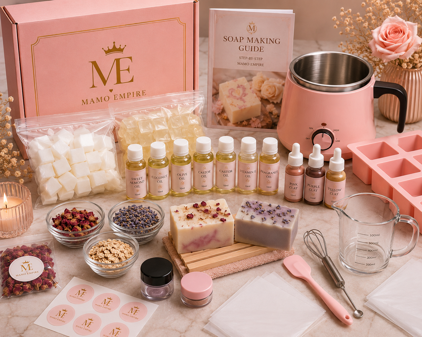Kit savon ak melter